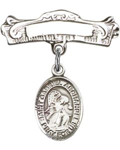 St Gabriel the Archangel Baby Badge - 9039/0732