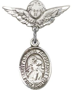 St Gabriel the Archangel Baby Badge - 9039/0735