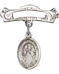 St Genevieve Baby Badge - 9041/0732