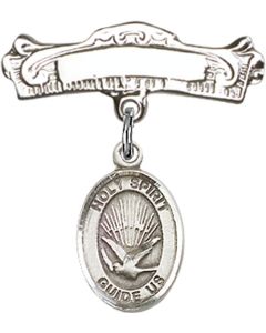 Holy Spirit Baby Badge - 9044/0732