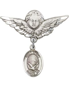 Holy Spirit Baby Badge - 9044/0733