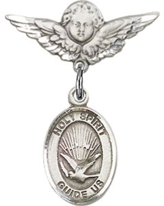 Holy Spirit Baby Badge - 9044/0735