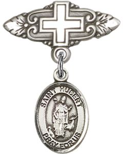 St Hubert of Liege Baby Badge - 9045/0731