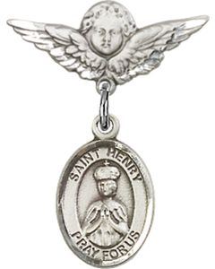 St Henry II Baby Badge - 9046/0735