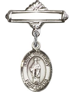 St Gregory the Great Baby Badge - 9048/0730