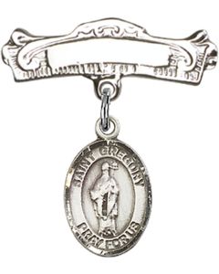 St Gregory the Great Baby Badge - 9048/0732