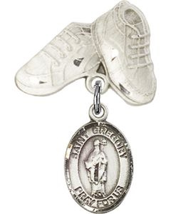 St Gregory the Great Baby Badge - 9048/5923