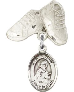 St Isidore of Seville Baby Badge - 9049/5923