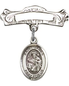 St James the Greater Baby Badge - 9050/0732