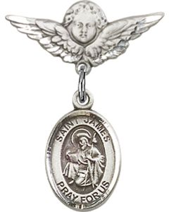 St James the Greater Baby Badge - 9050/0735