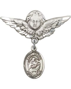St Jason Baby Badge - 9051/0733