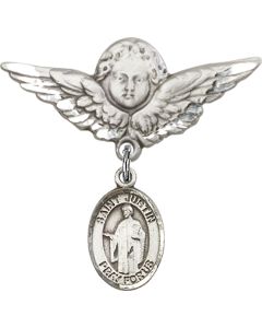 St Justin Baby Badge - 9052/0733