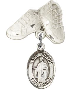 St Justin Baby Badge - 9052/5923