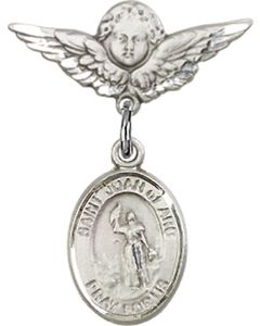 St Joan of Arc Baby Badge - 9053/0735