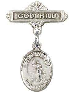 St Joan of Arc Baby Badge - 9053/0736