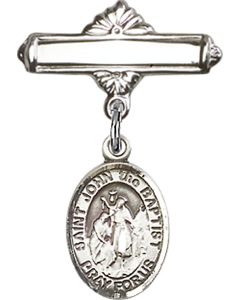 St John the Baptist Baby Badge - 9054/0730