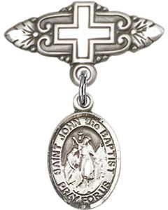 St John the Baptist Baby Badge - 9054/0731
