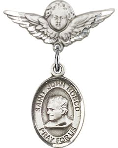St John Bosco Baby Badge - 9055/0735