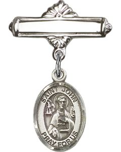 St John the Apostle Baby Badge - 9056/0730