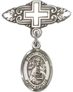 St John the Apostle Baby Badge - 9056/0731