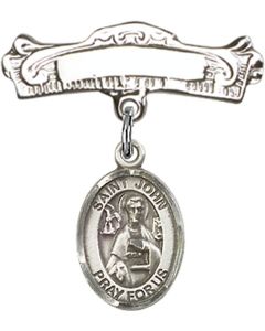 St John the Apostle Baby Badge - 9056/0732