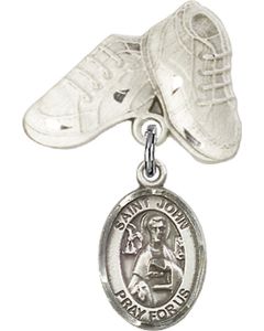 St John the Apostle Baby Badge - 9056/5923