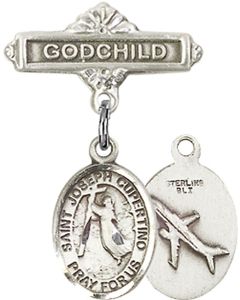 St Joseph of Cupertino Baby Badge - 9057/0736