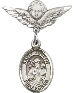 St Joseph Baby Badge - 9058/0735
