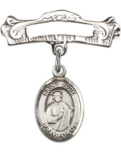 St Jude Thaddeus Baby Badge - 9060/0732