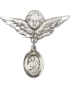 St Jude Thaddeus Baby Badge - 9060/0733