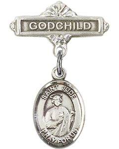 St Jude Thaddeus Baby Badge - 9060/0736