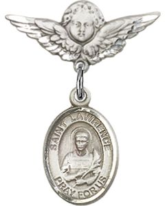 St Lawrence Baby Badge - 9063/0735