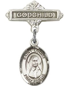 St Louise de Marillac Baby Badge - 9064/0736