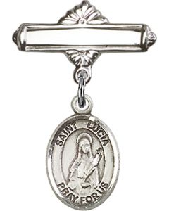 St Lucia of Syracuse Baby Badge - 9065/0730
