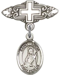 St Lucia of Syracuse Baby Badge - 9065/0731