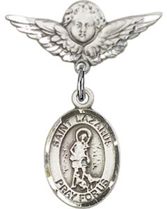St Lazarus Baby Badge - 9066/0735