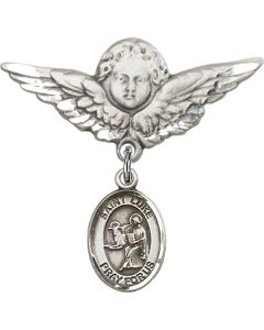 St Luke the Apostle Baby Badge - 9068/0733