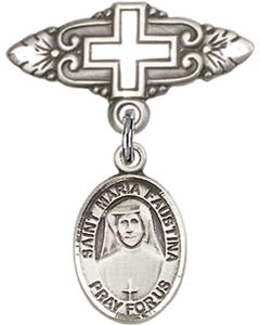 St Maria Faustina Baby Badge - 9069/0731