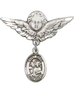 St Mark the Evangelist Baby Badge - 9070/0733