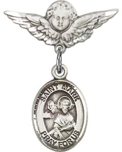 St Mark the Evangelist Baby Badge - 9070/0735