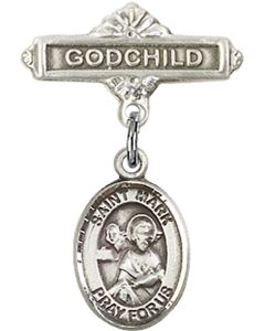 St Mark the Evangelist Baby Badge - 9070/0736