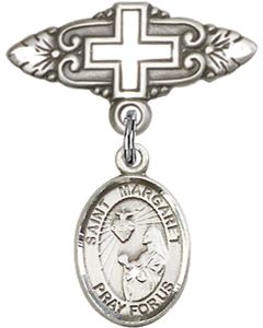 St Margaret Mary Alacoque Baby Badge - 9072/0731