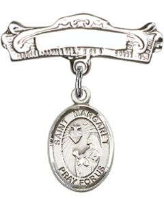 St Margaret Mary Alacoque Baby Badge - 9072/0732