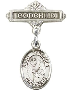 St Margaret Mary Alacoque Baby Badge - 9072/0736