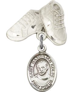 St Maximilian Kolbe Baby Badge - 9073/5923