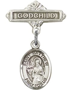 St Matthew the Apostle Baby Badge - 9074/0736