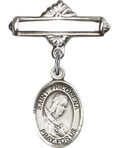 St Philomena Baby Badge - 9077/0730