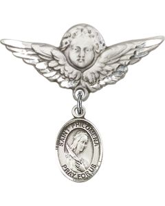 St Philomena Baby Badge - 9077/0733