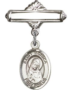 St Monica Baby Badge - 9079/0730