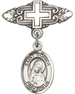 St Monica Baby Badge - 9079/0731